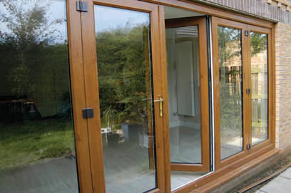 uPVC Double Doors to back garden installed by Paradise Windows in Oxford