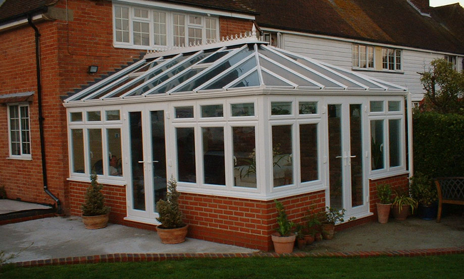 Large Edwardian uPVC Conservatory installed in Oxford by Paradise Windows