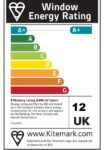 Our Double Glazing Energy Efficiency Rating - A+