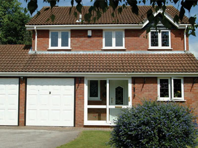 Detached house with uPVC windows in Oxford