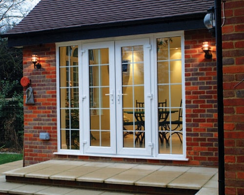 French Doors with Side Panels in Oxford, Oxfordshire