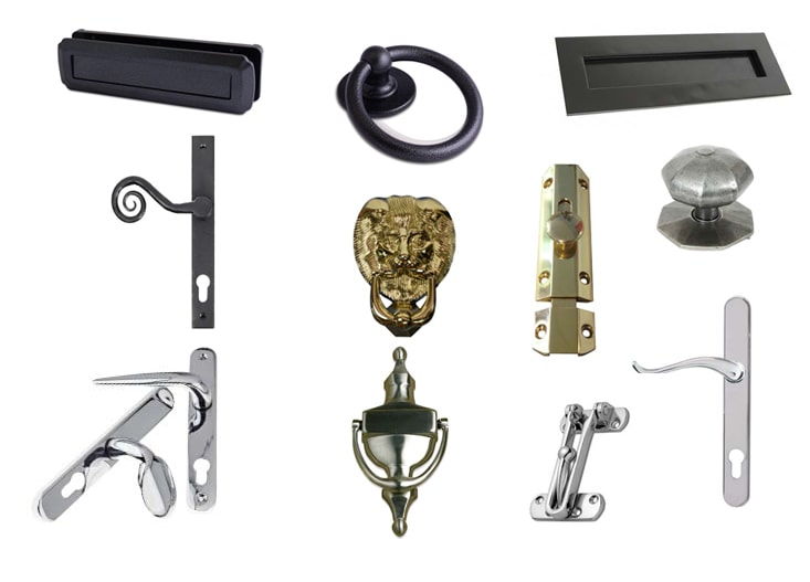 composite-doors-oxford-accessories-and-hardware-from-solidor-min Composite Door finishing options including knockers and handles - Paradise Windows Oxford