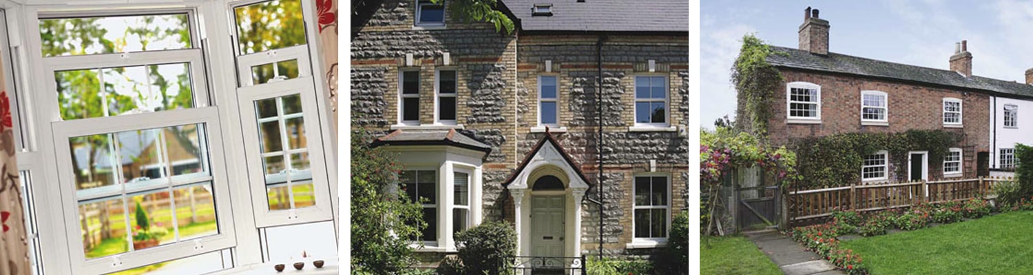 Sliding sash windows installed in Oxford and Oxfordshire